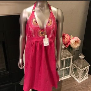 Victoria’s Secret halter bra tops dress NWT sz L